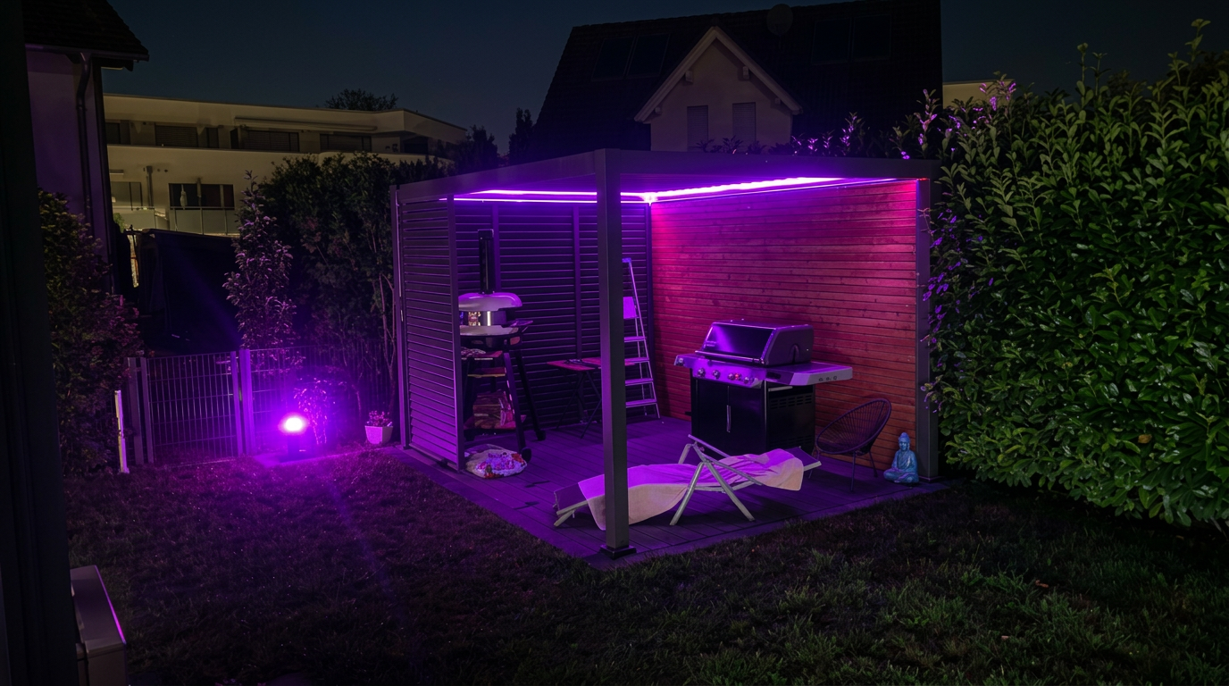 Pink Grillhaeuschen 616090